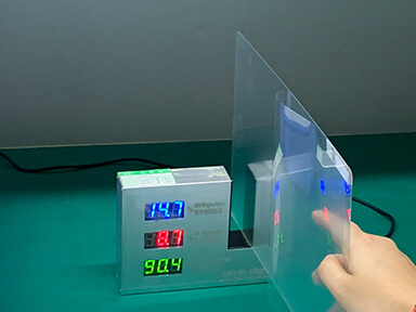 tablet screen protector transparent testing