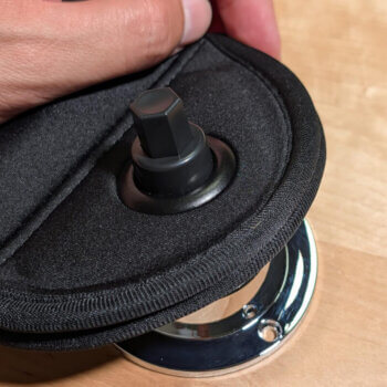 magnetic locking phone pouch