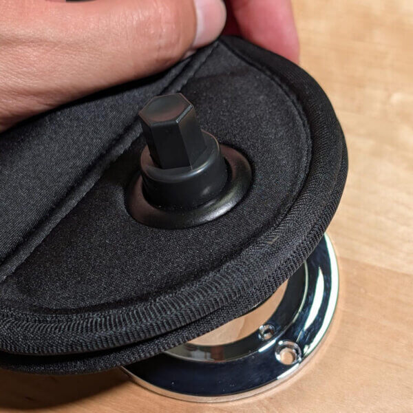 magnetic locking phone pouch