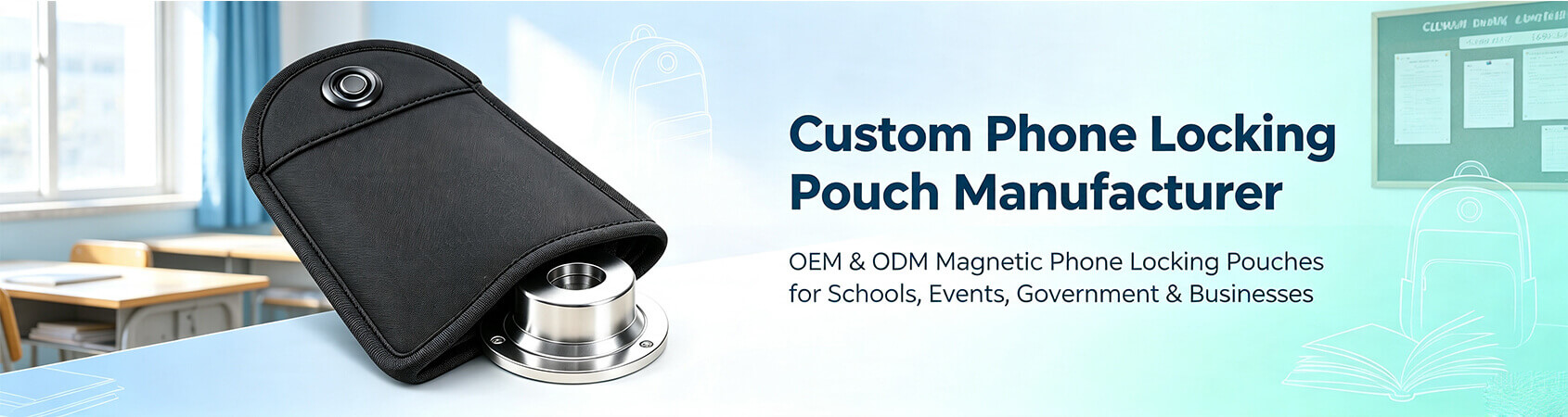 phone pouch lock