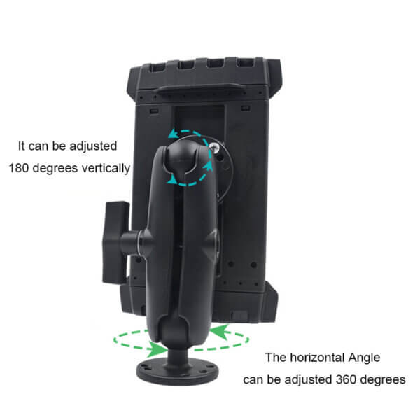 suporte para tablet veicular com design giratório