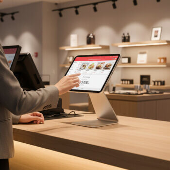 pos tablet stand