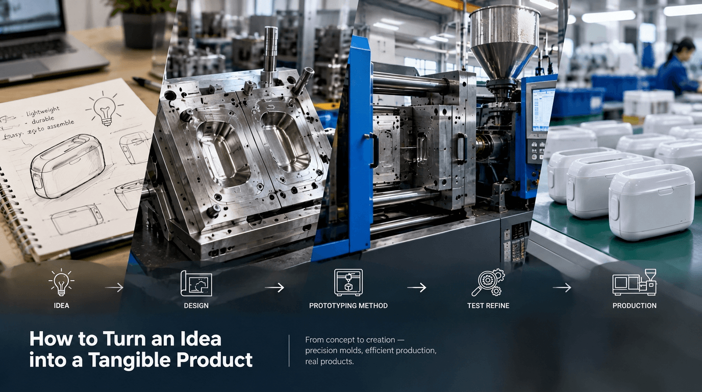 Rapid prototyping and DFM review to verify design before injection mold development